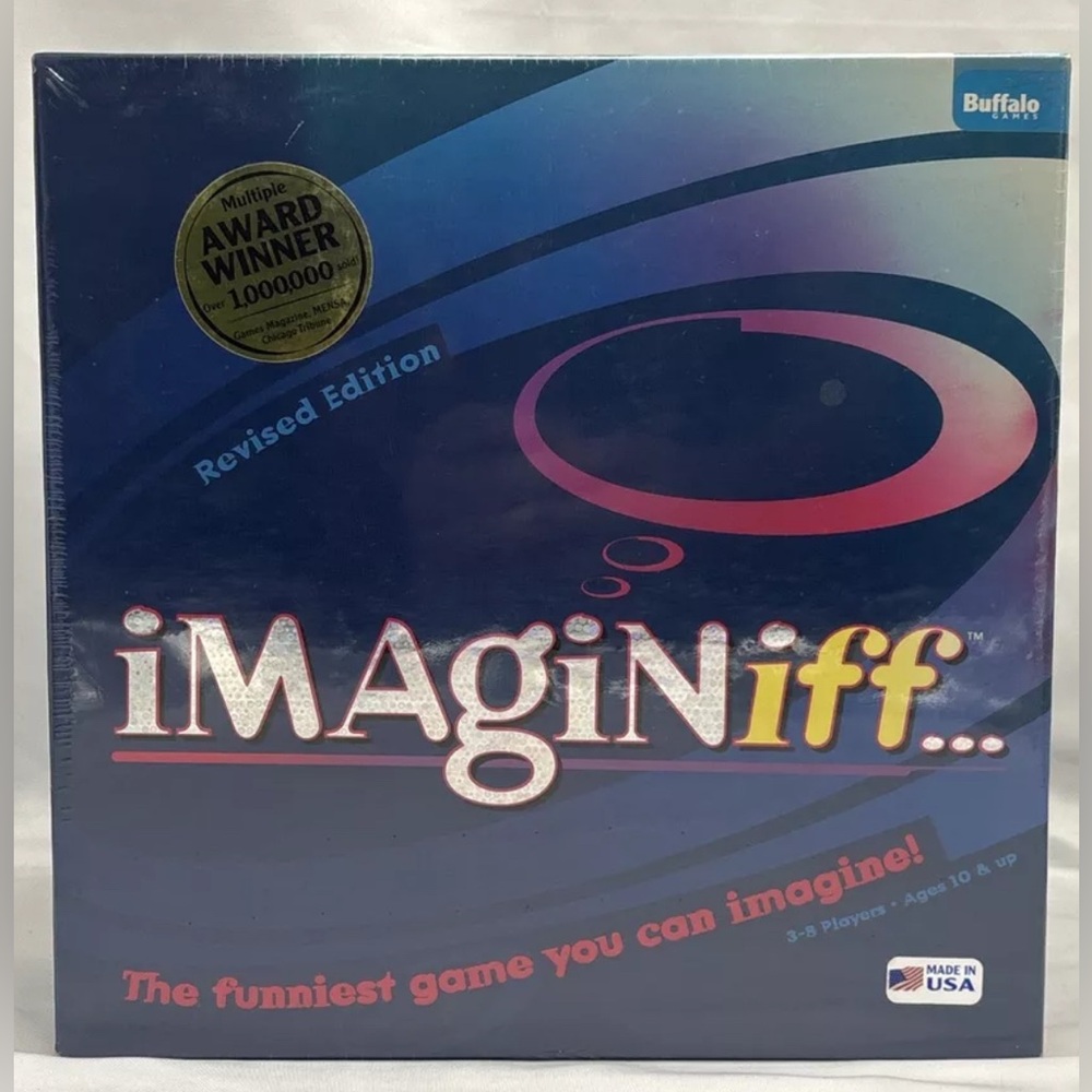 Imaginiff Board Game Buffalo Games 1998 Award Winning Game Revised Edition Seald